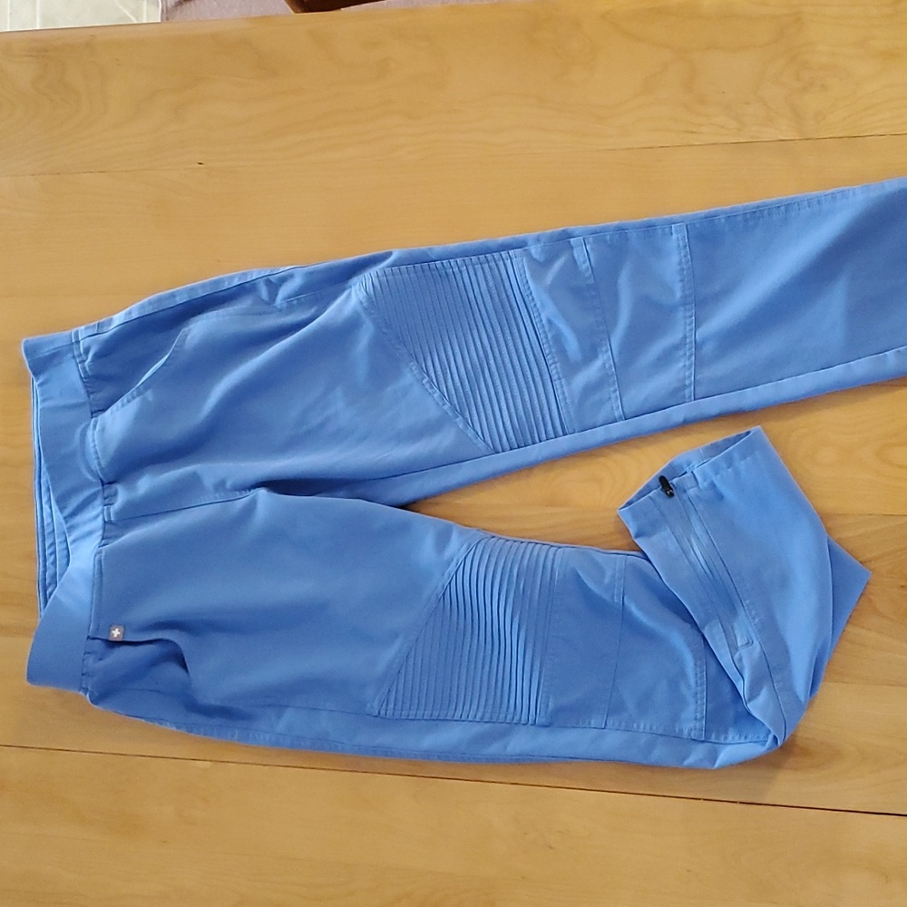 Figs XS ceil blue ribbed yola
